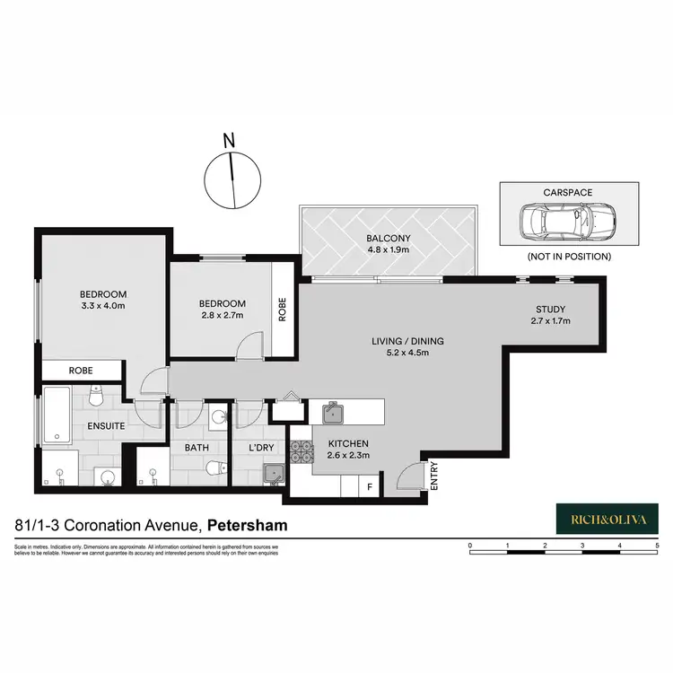 Floorplan of Homely apartment listing, 81/1-3 Coronation Avenue, Petersham NSW 2049