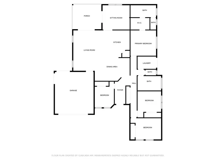 Floorplan of Homely house listing, 47 Bauhinia Street, Boyne Island QLD 4680