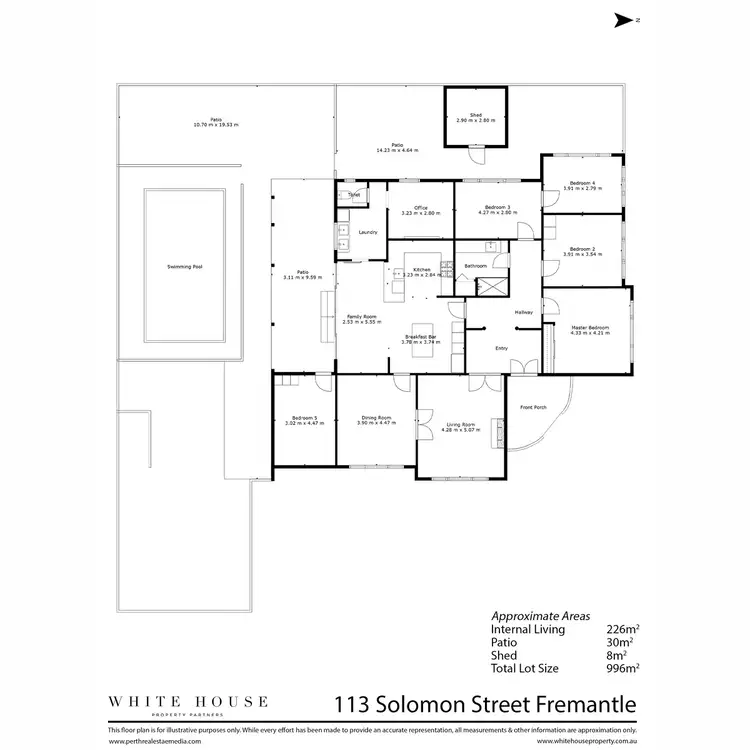 Floorplan of Homely house listing, 113 Solomon Street, Fremantle WA 6160