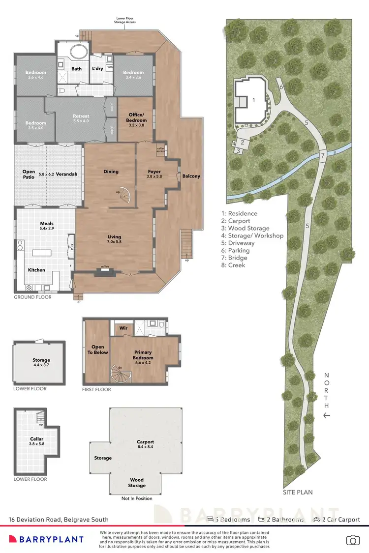 Floorplan of Homely house listing, 16 Deviation Road, Belgrave South VIC 3160