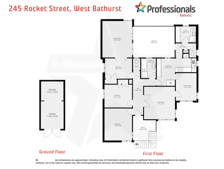 Floorplan of Homely house listing, 245 Rocket Street, West Bathurst NSW 2795