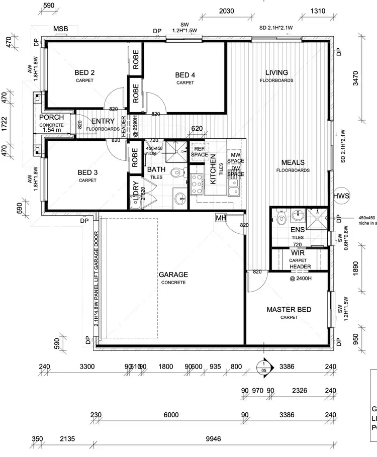 Floorplan of Homely house listing, 24 Rockingham Circuit, Harkness VIC 3337