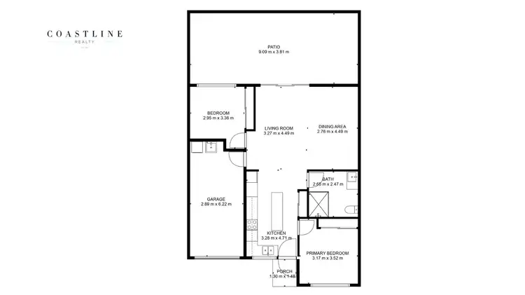 Floorplan of Homely unit listing, 2/12 Tanner Street, Bargara QLD 4670