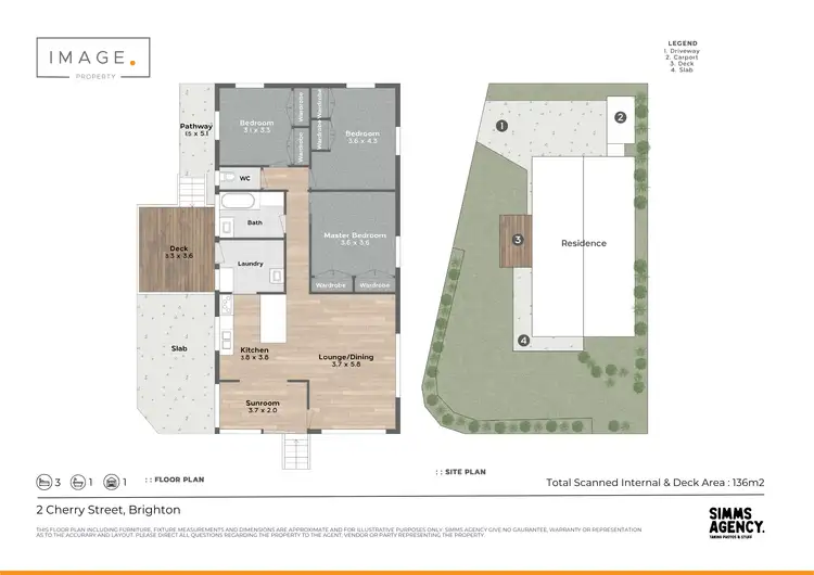 Floorplan of Homely house listing, 2 Cherry Street, Brighton QLD 4017