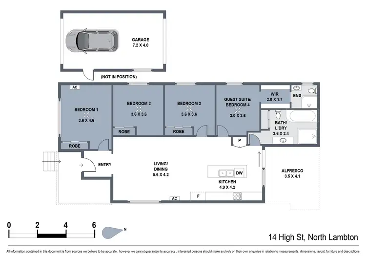 Floorplan of Homely house listing, 14 High Street, North Lambton NSW 2299