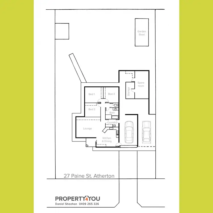 Floorplan of Homely house listing, 27 Paine Street, Atherton QLD 4883