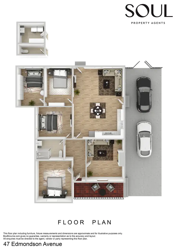 Floorplan of Homely house listing, 47 Edmondson Avenue, Griffith NSW 2680