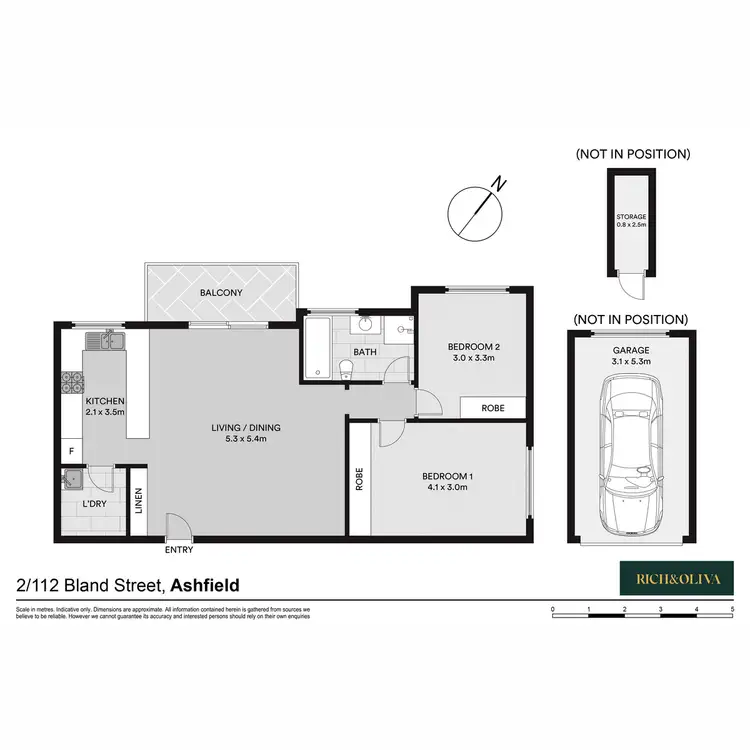 Floorplan of Homely apartment listing, 2/112 Bland Street.,, Ashfield NSW 2131