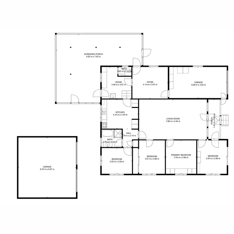 Floorplan of Homely house listing, 73 Barolin Street, Bundaberg South QLD 4670