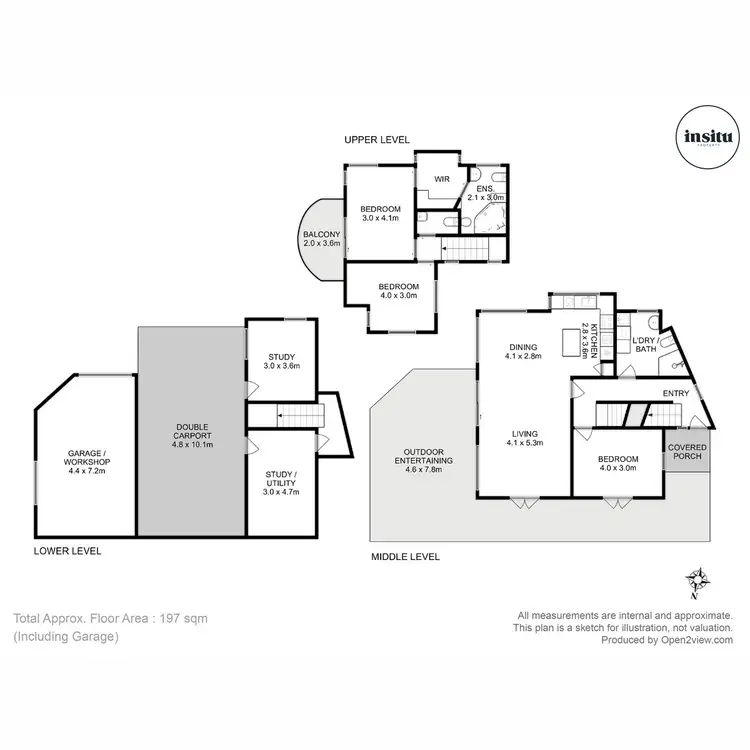 Floorplan of Homely house listing, 4/28 Summerhill Road, West Hobart TAS 7000