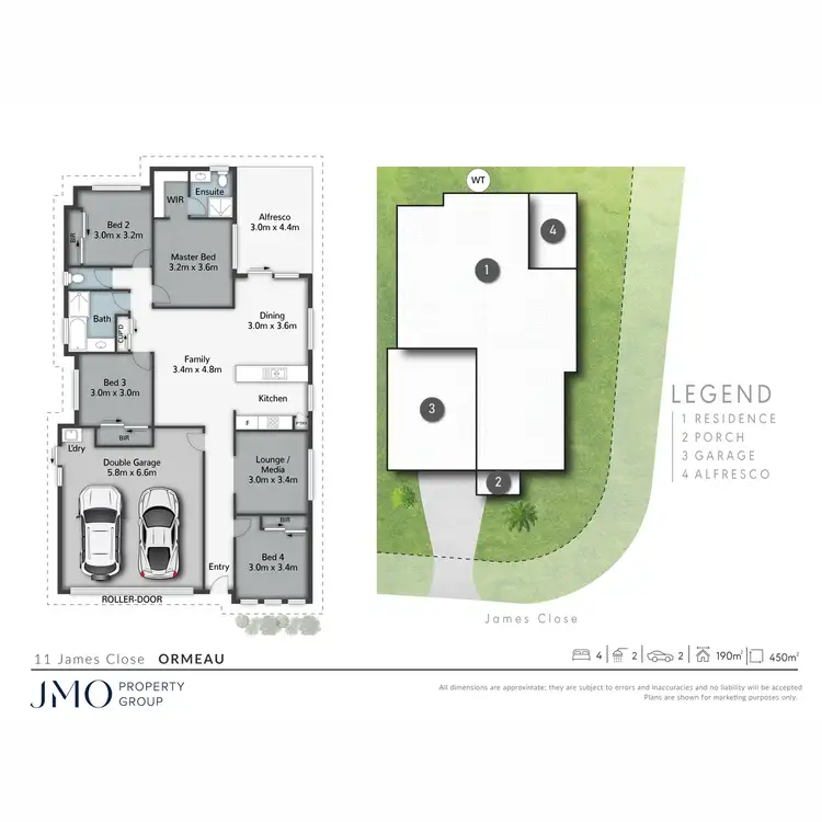 Floorplan of Homely house listing, 11 James Close, Ormeau QLD 4208
