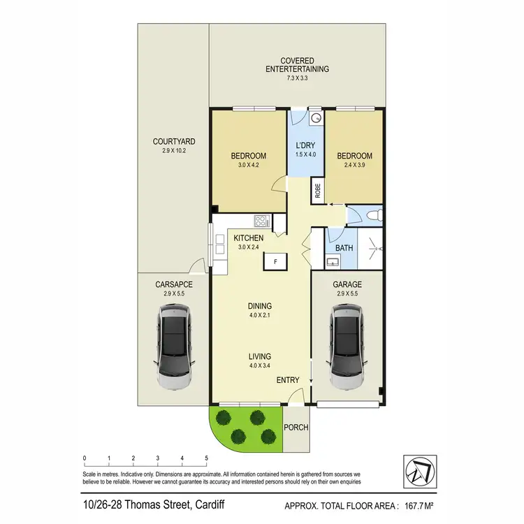 Floorplan of Homely villa listing, 10/26-28 Thomas Street, Cardiff NSW 2285
