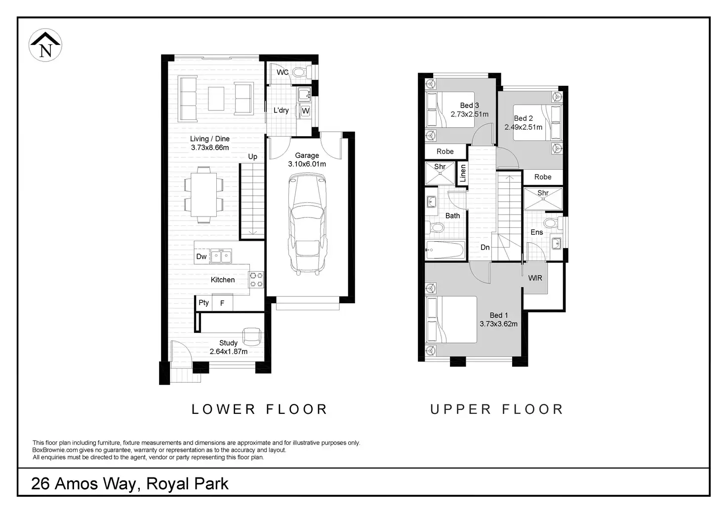 Floorplan of Homely house listing, Allotment 62/26 Amos Way, Royal Park SA 5014