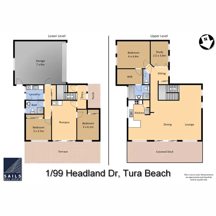 Floorplan of Homely house listing, 1/99 Headland Drive, Tura Beach NSW 2548