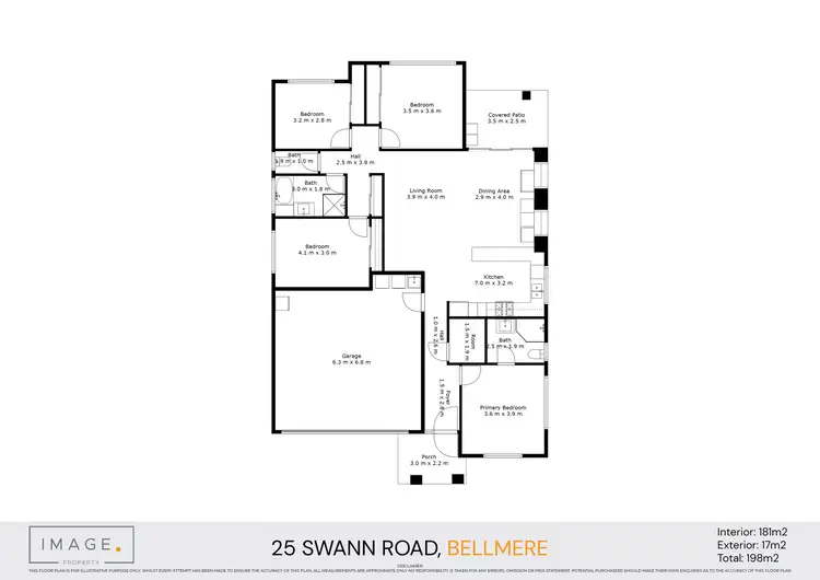 Floorplan of Homely house listing, 25 Swann Road, Bellmere QLD 4510