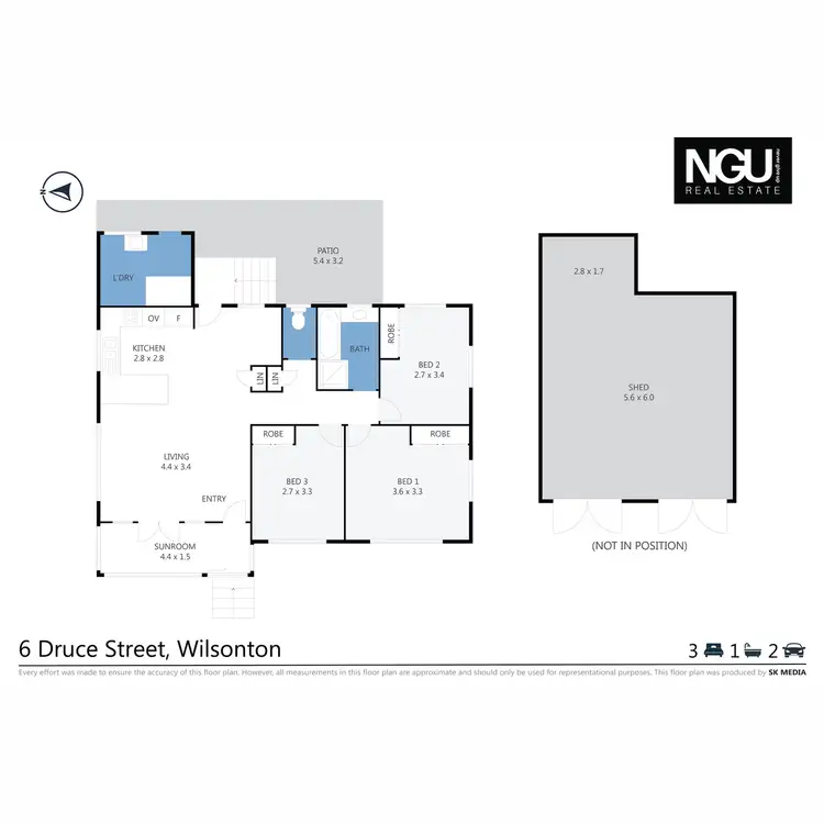 Floorplan of Homely house listing, 6 Druce Street, Wilsonton QLD 4350