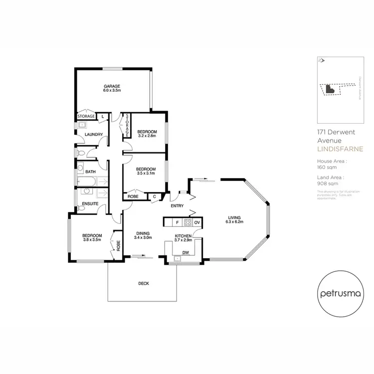Floorplan of Homely house listing, 171 Derwent Avenue, Lindisfarne TAS 7015