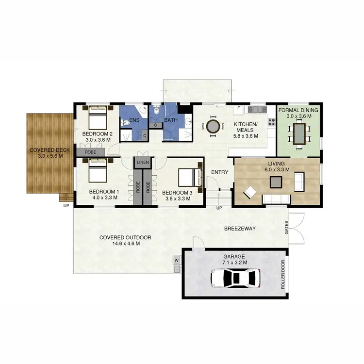 Floorplan of Homely house listing, 18 Holden Street, Tweed Heads South NSW 2486