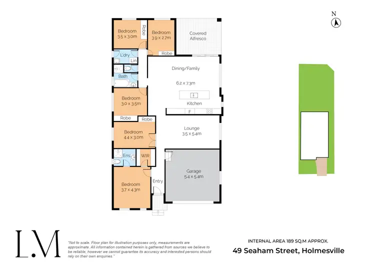 Floorplan of Homely house listing, 49 Seaham Street, Holmesville NSW 2286