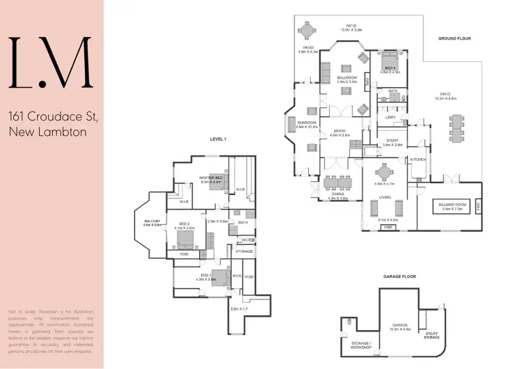 Floorplan of Homely house listing, 161 Croudace Street, New Lambton NSW 2305