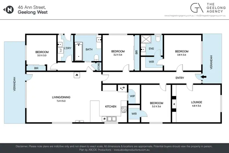 Floorplan of Homely house listing, 46 Ann Street, Geelong West VIC 3218