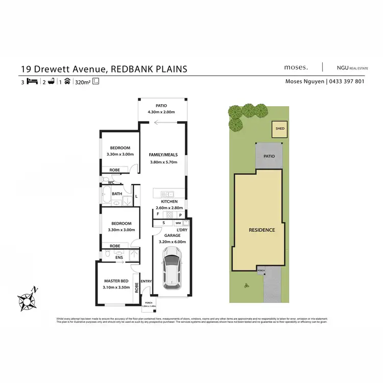 Floorplan of Homely house listing, 19 Drewett Avenue, Redbank Plains QLD 4301