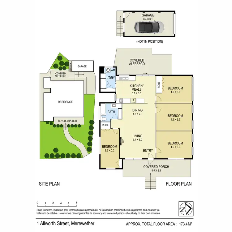 Floorplan of Homely house listing, 1 Allworth Street, Merewether NSW 2291