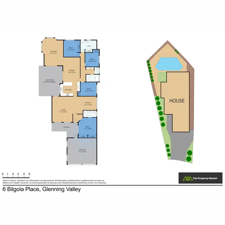 Floorplan of Homely house listing, 6 Bilgola Place, Glenning Valley NSW 2261