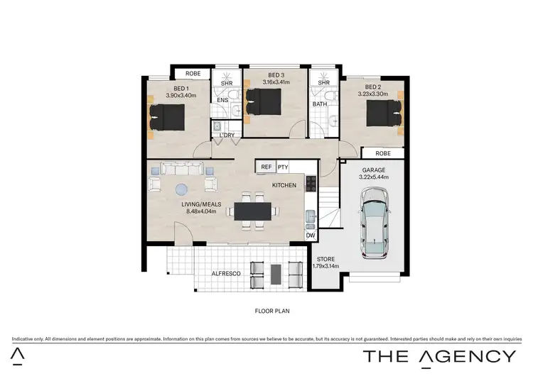 Floorplan of Homely villa listing, 19B Fernlea Street, Warwick WA 6024