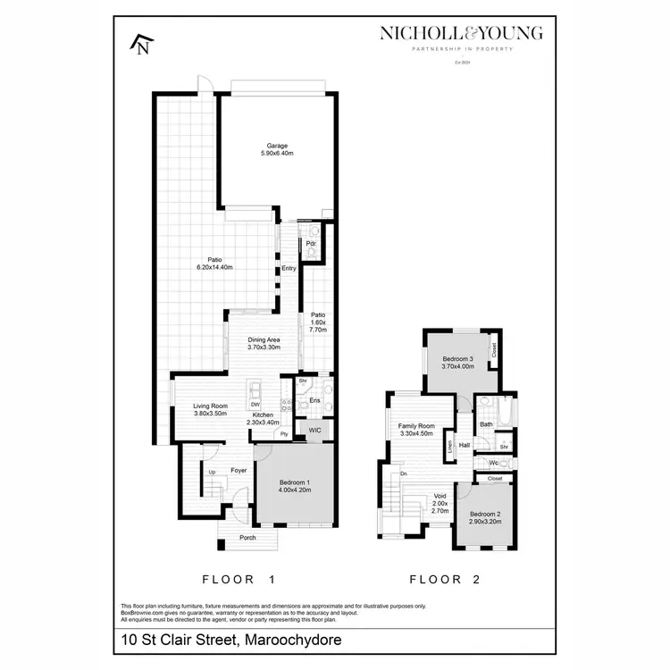 Floorplan of Homely house listing, 10 St Clair Street, Maroochydore QLD 4558