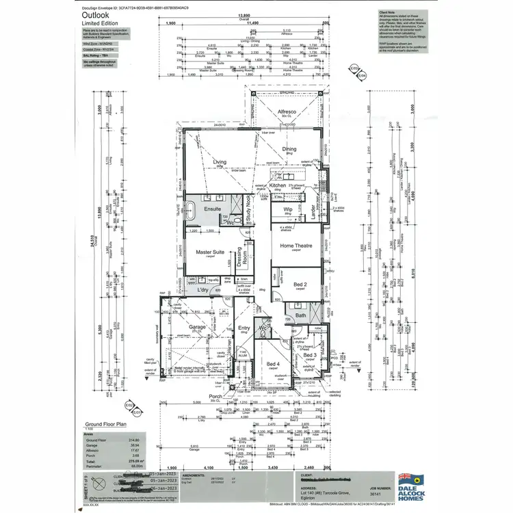 Floorplan of Homely house listing, 8 Tarcoola Grove, Eglinton WA 6034