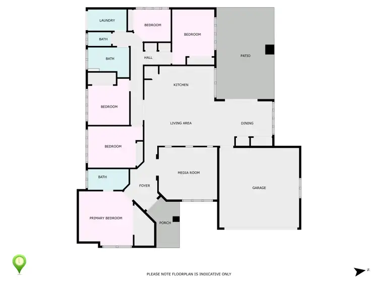 Floorplan of Homely house listing, 46 Hennie Drive, Benaraby QLD 4680