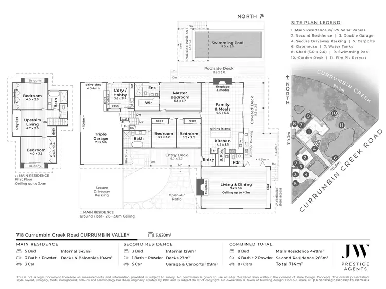 Floorplan of Homely house listing, 718 Currumbin Creek Road, Currumbin Valley QLD 4223