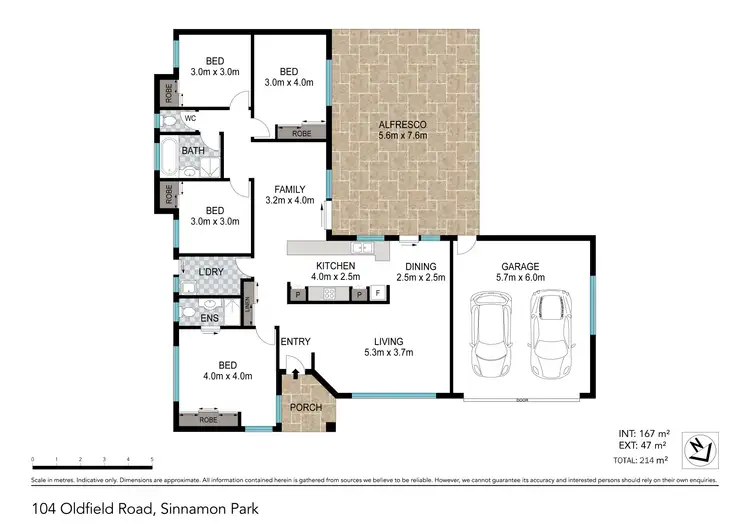 Floorplan of Homely house listing, 104 Oldfield Road, Sinnamon Park QLD 4073