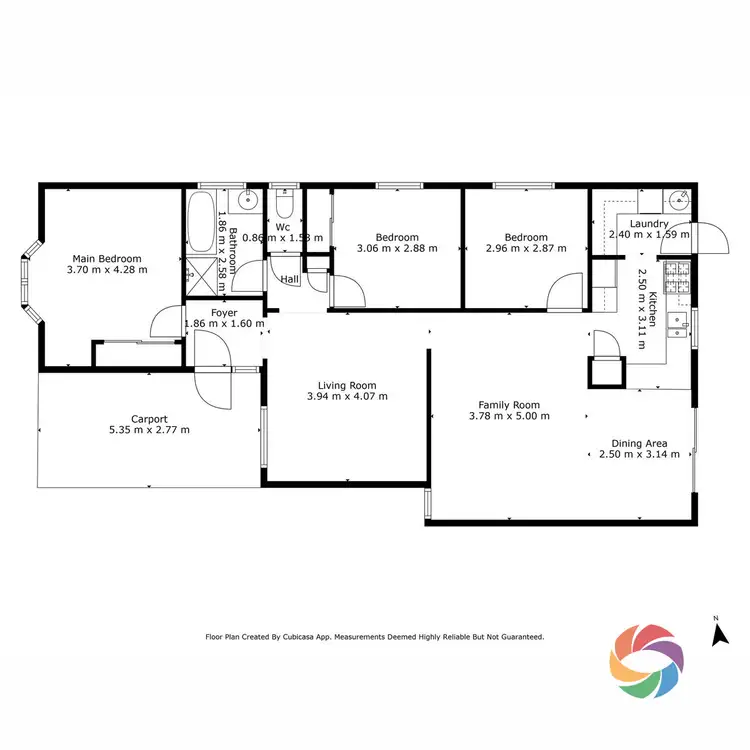 Floorplan of Homely house listing, 3 Larra Court, Forest Lake QLD 4078