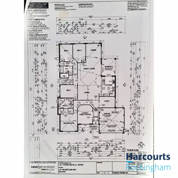 Floorplan of Homely house listing, 32 Shetland Way, Baldivis WA 6171