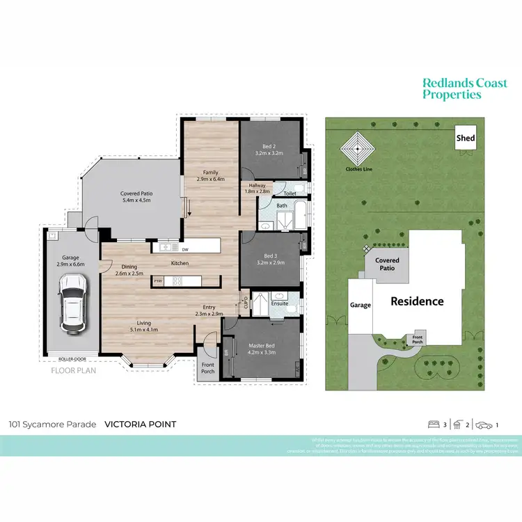 Floorplan of Homely house listing, 101 Sycamore Parade, Victoria Point QLD 4165