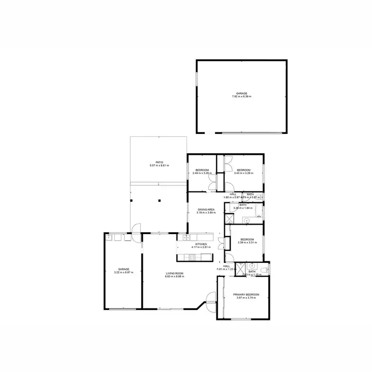 Floorplan of Homely house listing, 33 Totten Street, Kepnock QLD 4670
