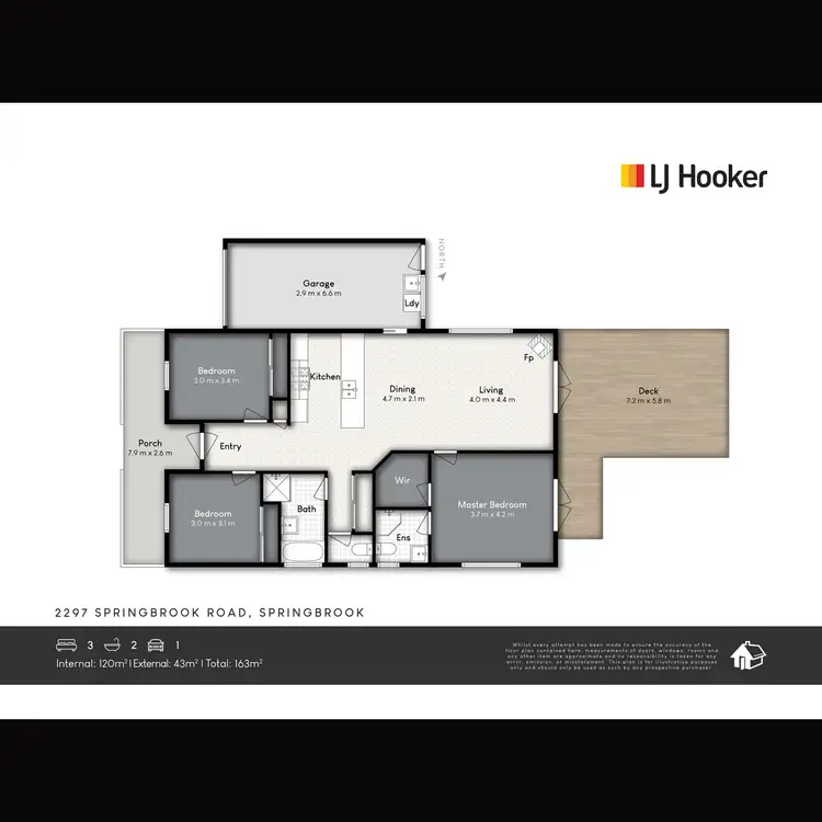 Floorplan of Homely house listing, 2297 Springbrook Road, Springbrook QLD 4213