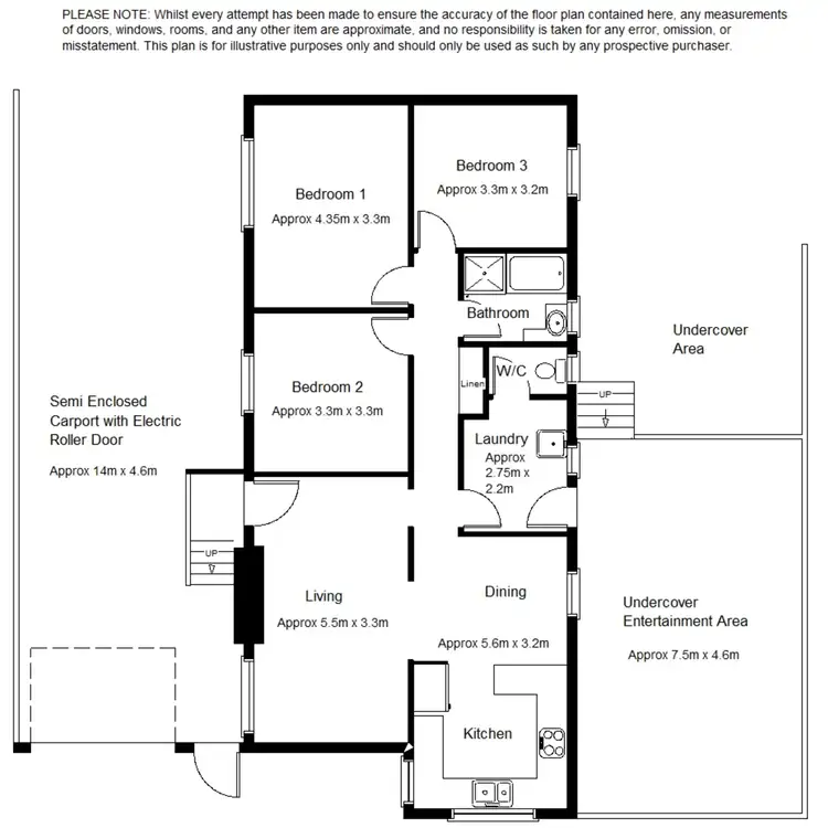 Floorplan of Homely house listing, 24 Douglas Street, Port Augusta SA 5700