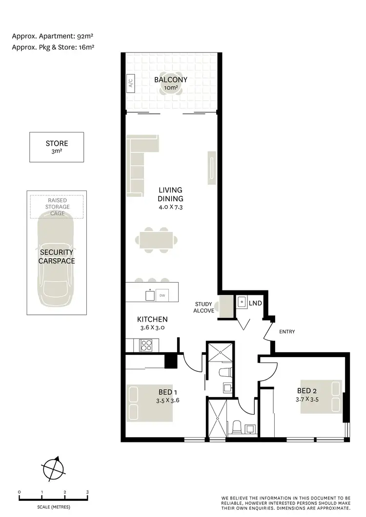 Floorplan of Homely apartment listing, 107/141-143 McEvoy Street, Alexandria NSW 2015