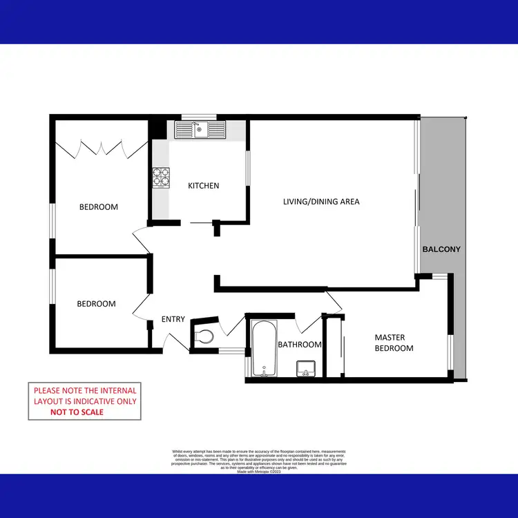 Floorplan of Homely apartment listing, 9/153 Esplanade, Rockingham WA 6168