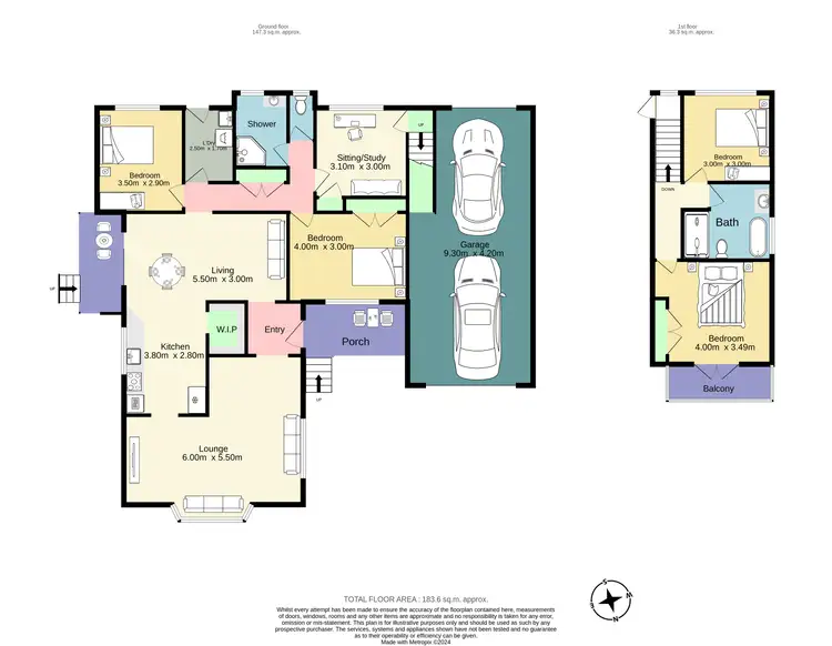 Floorplan of Homely house listing, 101 Cook Parade, St Clair NSW 2759