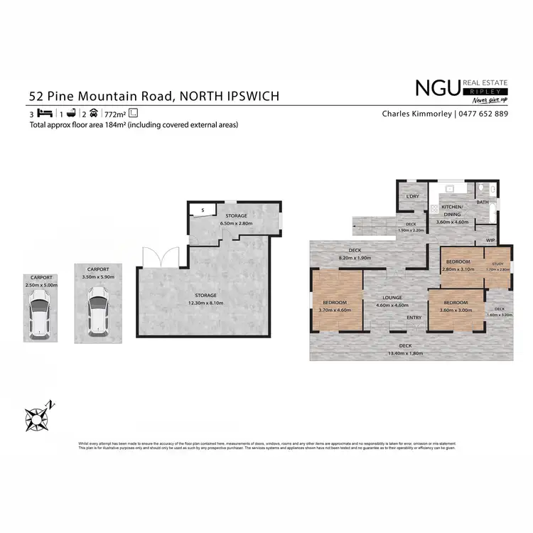 Floorplan of Homely house listing, 52 Pine Mountain Road, North Ipswich QLD 4305