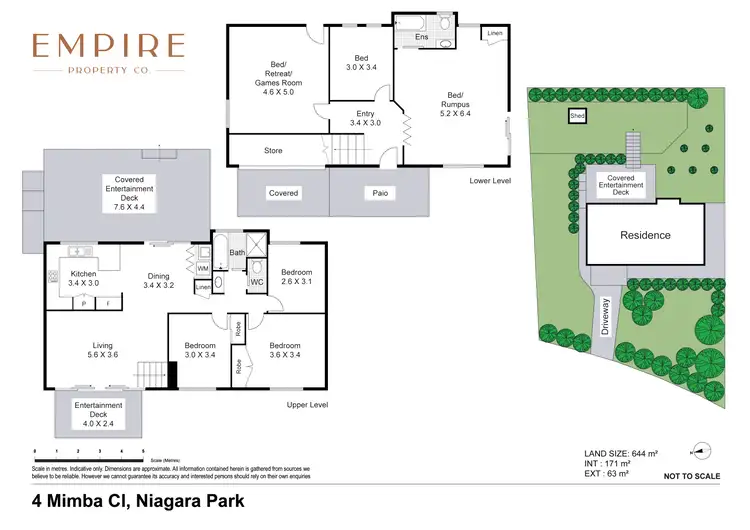 Floorplan of Homely house listing, 4 Mimba Close, Niagara Park NSW 2250