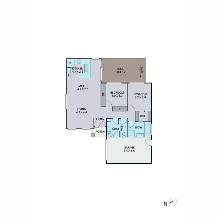 Floorplan of Homely house listing, 4/17 Pach Road, Wantirna South VIC 3152