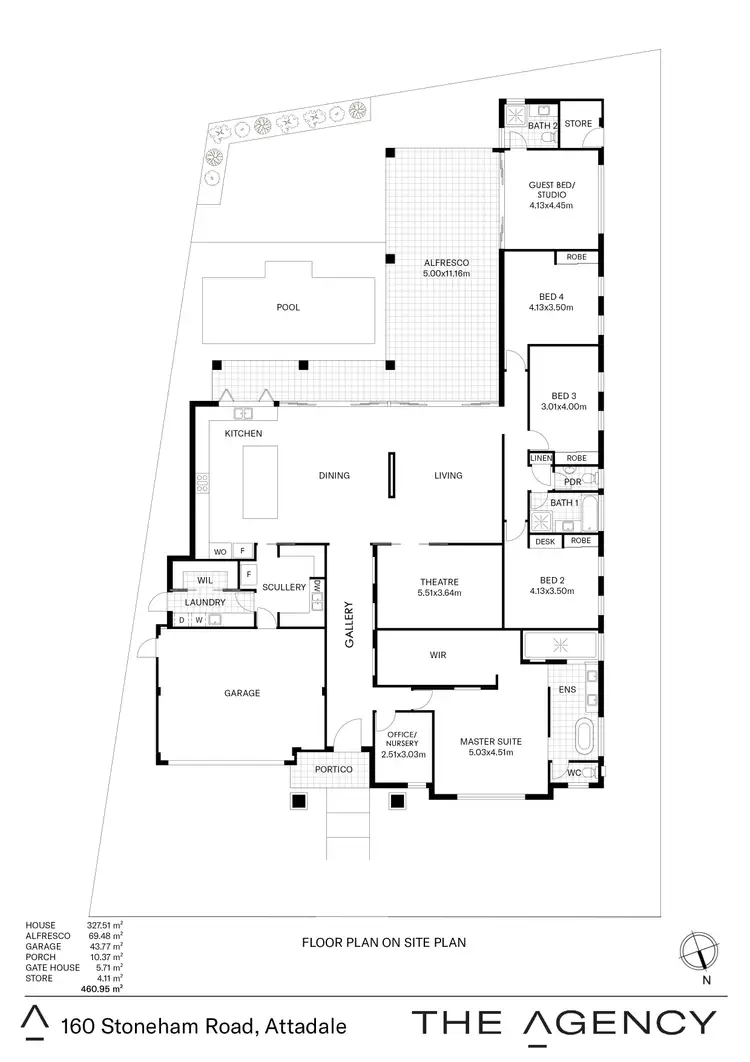 Floorplan of Homely house listing, 160 Stoneham Road, Attadale WA 6156