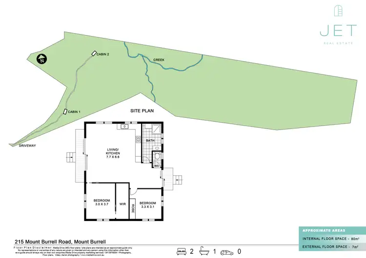 Floorplan of Homely rural property listing, 215 Mount Burrell Road, Mount Burrell NSW 2484