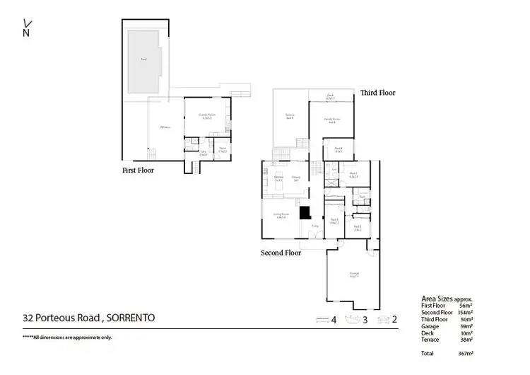 Floorplan of Homely house listing, 32 Porteous Road, Sorrento WA 6020