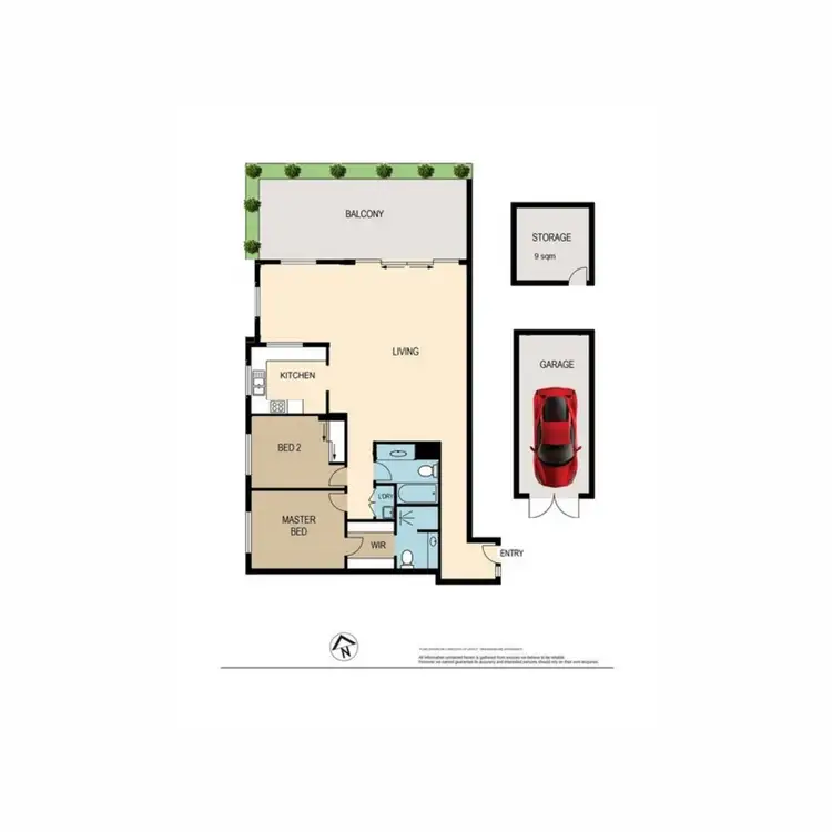 Floorplan of Homely unit listing, 4/108 Swann Road, Taringa QLD 4068